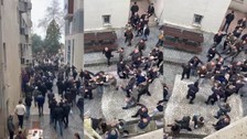 CHP Hopa seçim bürosunda yumruklu kavga!
