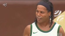 Survivor All Star'a Ronaldinho katıldı: Ayak tenisinde Acun'la takım oldu
