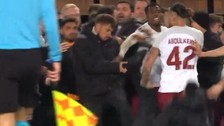 Galatasaray'ın Sparta Prag'a elendiği maçın sonunda kavga yaşandı