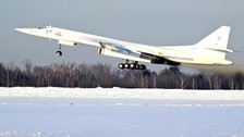 Putin nükleer silah taşıma kapasitesine sahip Tu-160M ile uçtu