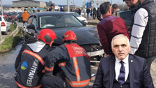 AK Parti'li milletvekili İnci Sakarya'da trafik kazası geçirdi