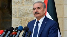 Filistin Başbakanı Iştiyye, istifa etti
