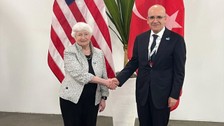 Hazine ve Maliye Bakanı Mehmet Şimşek ABD'li mevkidaşı Janet Yellen ile görüştü