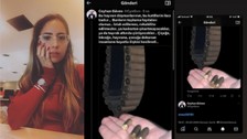 Tv100 editörü Seçil Balık mermi fotoğrafıyla tehdit edildi