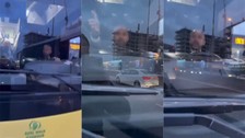Kadıköy'de İETT otobüsü kaza yaptı! Tutanak tutmak isteyen sürücüyü ezmeye çalıştı