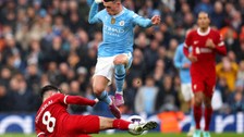 Liverpool ile Manchester City Premier Lig'in kritik mücadelesinde yenişemedi