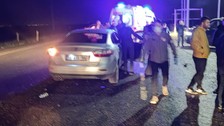 Tekirdağ'da bir sürücü, yaralıya yardım edenlere çarptı