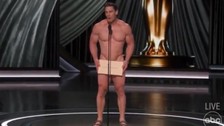 96'ncı Oscar ödüllerinde John Cena sahneye çıplak çıktı