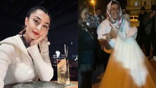Polis memuru eski eşi tarafından öldürülen Mervegül'ün annesi kızının gelinliğini yaktı