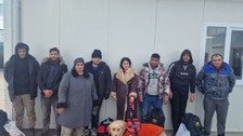 Edirne’de 8 düzensiz göçmen yakalandı
