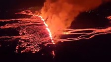 İzlanda'da 90 günde 4. yanardağ patlaması! Bölgede OHAL ilan edildi | Halk kısa mesajla tahliye edildi