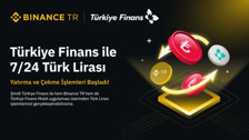 Binance TR’de Türkiye Finans ile 7/24 Türk Lirası Yatırma ve Çekme İşlemleri Başladı