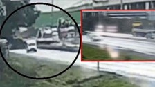 Hatay'da feci kaza 6 kişilik aileyi hayattan kopardı! Kaza anının görüntüleri çıktı