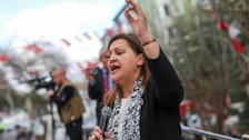 İmamoğlu'nun 'kendine başka parti bulacak' dediği CHP'li Burcu Köksal Afyonkarahisar'da fark attı