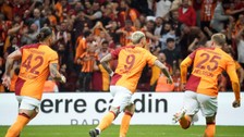 Galatasaray, Hatayspor'u mağlup ederek liderliğini sürdürdü