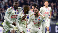 Fransa Kupası'nda ilk finalist Olimpik Lyon oldu
