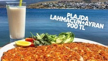 Bodrum beachlerinde lahmacun-ayran 450 TL'den 900 TL'ye çıktı