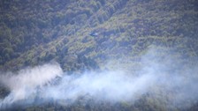 Bursa Uludağ'da orman yangını! Teleferik seferleri iptal edildi