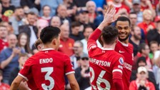 İngiltere Premier Lig'de Liverpool, Tottenham'ı 4-2 yendi