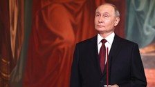 Putin: Mesih gerçekten dirildi