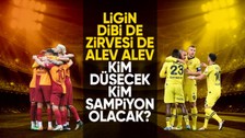 G.Saray mı? F.Bahçe mi? Şampiyon kim olacak? Ligden kimler düşecek?