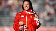 Özlem Becerek ve Alperen Acet İspanya'da birinci oldu