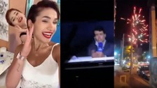 İran'da muhalifler Reisi'nin ölümünü dans ederek, havai fişeklerle kutladı