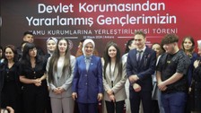 Devlet korumasında yetişen 600 genç kamuya atandı