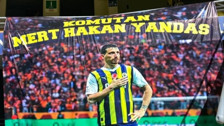 Fenerbahçe taraftarı, Mert Hakan Yandaş için özel pankart hazırladı