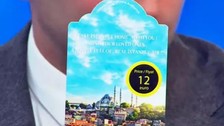 Bir şişe İstanbul havası 12 Euro!