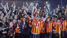Galatasaray 24. lig şampiyonluğuyla Avrupa'da ilk 10'da