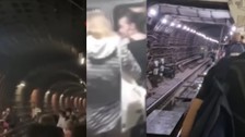 Moskova'da metroda arıza! 171 yolcu kendi imkanlarıyla tünelden çıktı