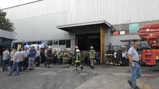 Bursa'daki bir fabrikada çıkan yangın korkuttu