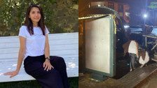 Fırtınanın devirdiği reklam panosunun altında kalan genç kız hayatını kaybetti