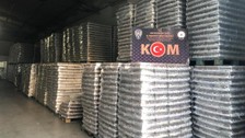 Antalya'da 3 milyon 550 bin şişe kaçak içki bulundu