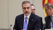 Dışişleri Bakanı Fidan'dan Kuzey Makedonya'da diplomasi trafiği