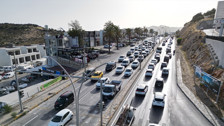 Bodrum'a iki günde 45 binden fazla araç giriş yaptı