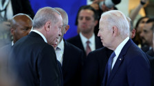 Cumhurbaşkanı Erdoğan G7'de ABD Başkanı Biden'la görüştü