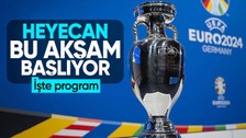 EURO 2024 heyecanı Almanya-İskoçya maçıyla başlıyor! İşte program