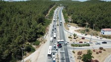 Bodrum'a 3 günde 175 bin araç girdi! Otellerin yüzde 95'i doldu