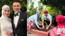 Gamze Özçelik ve Reshad Strik çifti balayı yerine Tanzanya'ya yardıma gitti