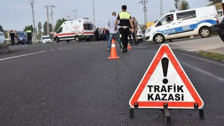 Tekirdağ'ın Çorlu ve Süleymanpaşa ilçelerindeki kazalarda 10 kişi yaralandı