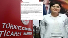 Tıbbı sekreter, daire başkanlığına atanmıştı... Ticaret Bakanlığı'ndan gündeme oturan atamaya ilişkin açıklama!
