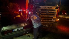 Kastamonu’da tır ile otomobil çarpıştı: 2 yaralı