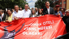 Madımak Katliamı'nın 31. yıl dönümü | Özgür Özel, Tuncer Bakırhan ve Erkan Baş Sivas'ta