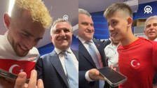 Cumhurbaşkanı Erdoğan 'bizim çocukları' tebrik etti, Arda Güler'i öve öve bitiremedi