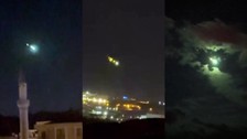 Gökyüzünü aydınlatan gizemli ışık! Ufo mu meteor mu derken Türkiye Uzay Ajansı'ndan açıklama geldi