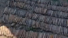 Irak'ın kuzeyinde 2 bin 300 doçka mühimmatı ele geçirildi