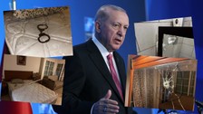 Seneler geçse de izler yerli yerinde! Cumhurbaşkanı Erdoğan'ın FETÖ'cü askerler tarafından basılan odasından özel görüntüler
