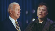 ABD Başkanı Biden, Elon Musk'ın başkanlık seçimlerini "satın almaya çalışmasından" bıktığını belirtti